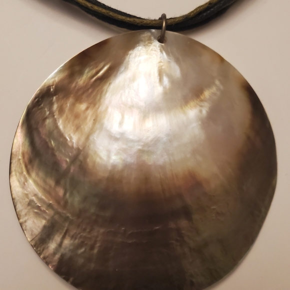 Abalone Shell Necklace Set - Picture 3 of 6